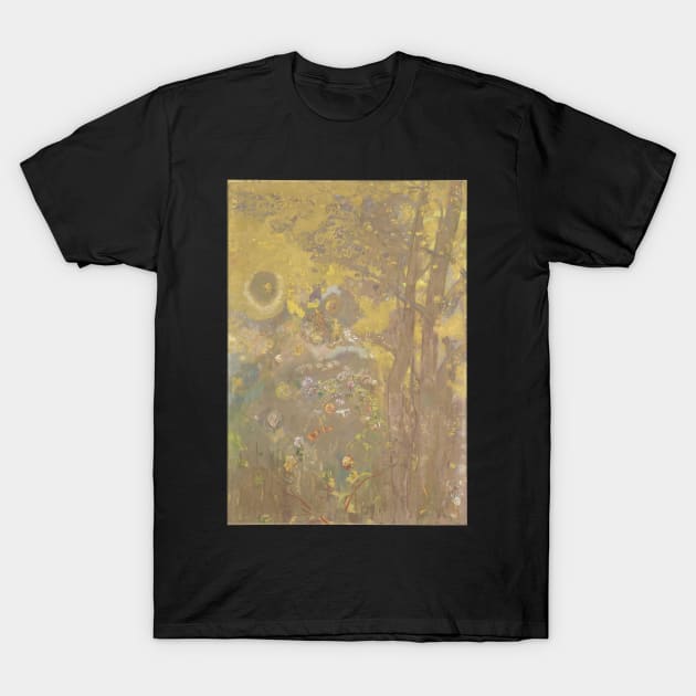 Odilon Redon painting T-Shirt by KOTFILMS